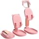 thumbnail image 1 of Soporte de mesa para teléfono móvil, soporte para teléfono móvil con forma de oso, accesorios plegables kawaii, soporte para teléfono móvil para teléfonos inteligentes (4-10 pulgadas) (rosa), 1 of 5