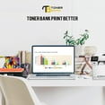 thumbnail image 5 of TN210 TN-210 Toner Cartridge Compatible for Brother TN210 TN-210BK/C/M/Y TN210BK for MFC-9325CW MFC-9125CN MFC-9010CN HL-3045CN HL-3070CW HL-3040CN Printer Ink (4-Pack), 5 of 8