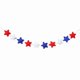 thumbnail image 2 of Guirnalda de 220 Cm con Estrellas Rojas, Blancas y Azules con Diseño de Estrellas y Rayas para El Día de La Independencia – Bandera Patriótica con Pentagrama para La Decoración de Fiestas Navideñas., 2 of 5