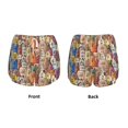 thumbnail image 5 of Lsque Funny Dogs Family Printed Women's Running Shorts with Liner Pockets,Elastic Quick Dry Workout Athletic Gym Yoga Shorts,Womens High Waist Shorts-XX-Large, 5 of 9