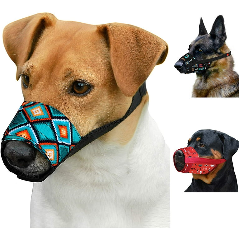 Dog Basket Muzzles, Soft Breathable Cage Muzzle For Small Medium