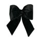 thumbnail image 1 of Lazo Navideño Vickerman de Peluche en Terciopelo Negro 30 x 38 cm, 1 of 1
