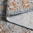 thumbnail image 5 of Safavieh Heirloom Fenton Oriental Polyester Runner Rug, Gray/Blue Rust, 2' x 8', 5 of 10