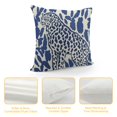 thumbnail image 4 of Nawypu  Navy Blue Leopard Print Pillow Covers Cheetah Animal Pattern Chinoiserie Decorative Throw Pillows Outdoor Pillowcase Farmhouse Cushion Case Decor for Sofa Couch Bed, 4 of 5