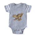 thumbnail image 1 of CafePress - Leaf Tail Gecko - Cute Infant Baby Football Bodysuit, 1 of 1