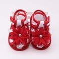 thumbnail image 4 of Xinhuaya Summer Baby Girl First Walker Shoes Flower Stitching Hollow Cotton Casual Shoes, 4 of 6