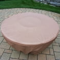 thumbnail image 3 of Oakland Living Caledonia Aluminum 5 Piece Fire Pit Chat Set with Spring Chairs and Optional Lazy Susan and Fire Beads, 3 of 10