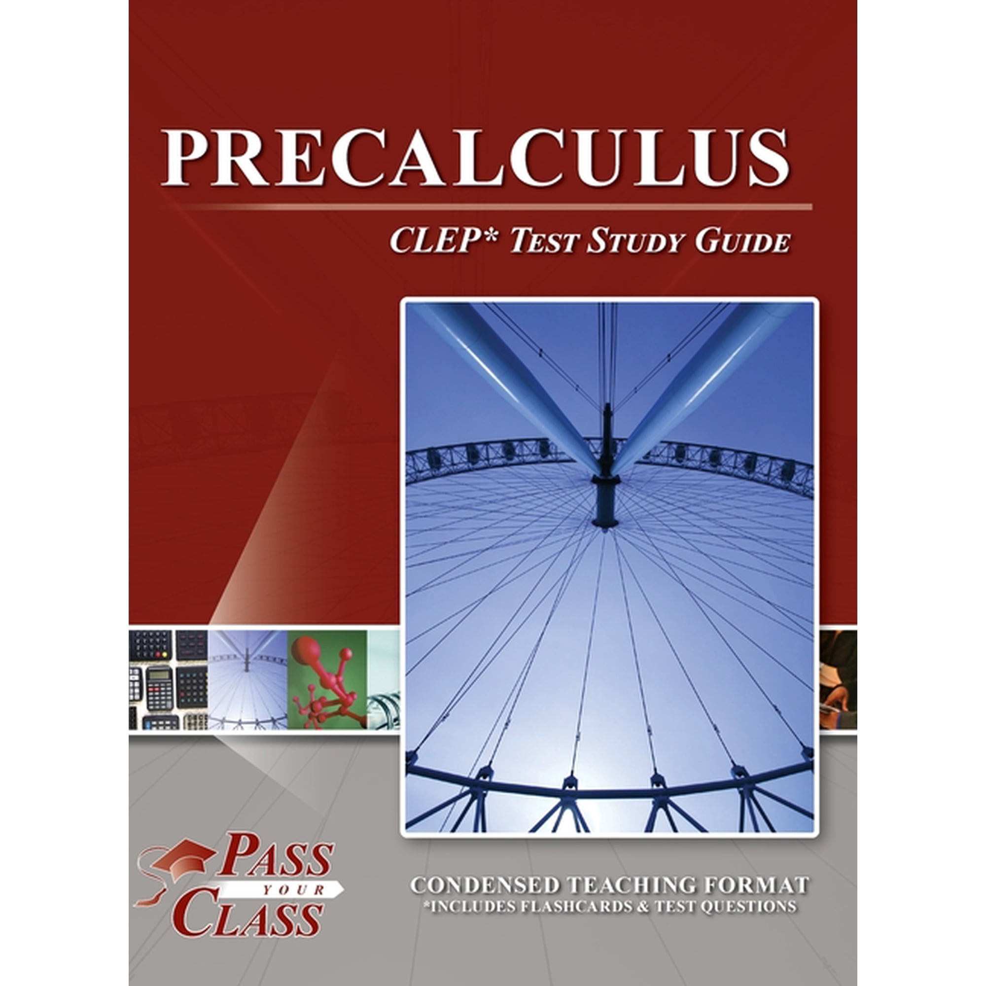 Precalculus CLEP Test Study Guide, (Hardcover)