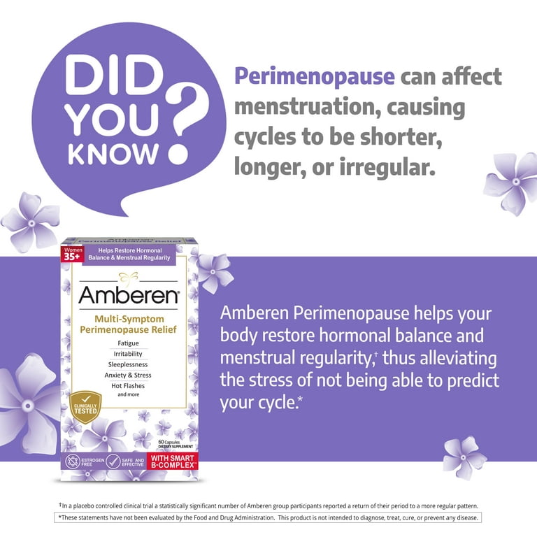 Amberen - Are Perimenopause Symptoms Similar to Pregnancy Symptoms?