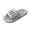 Gray, variant on Women’s Shower Slides, Quick‑Dry Drainage Hole House Slippers, Soft Cushioned EVA Open Toe Indoor Slippers, Non‑Slip Summer Slippers for Bathroom Home Use Green