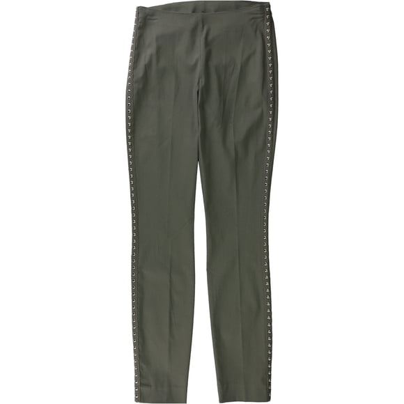 INC Womens C Studded Casual Leggings, Verde, 0