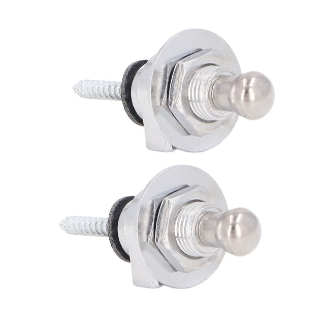 Ensemble de Verrouillage de Sangle de Guitare, 2 Verrous de Sangle de Guitare, 1 Clé, Support de Sangle de Guitare pour Guitare Électrique Acoustique Basse