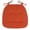 O598 Orange A!, variant on Chair Cushions for Dining Chairs, D-Shaped Seat Cushions with Removable Washable Cover and Ties, Chair Pads for Kitchen, Indoor Dining Room, Patio Chairs, 17" X 16"(Beige) Happy Day!
