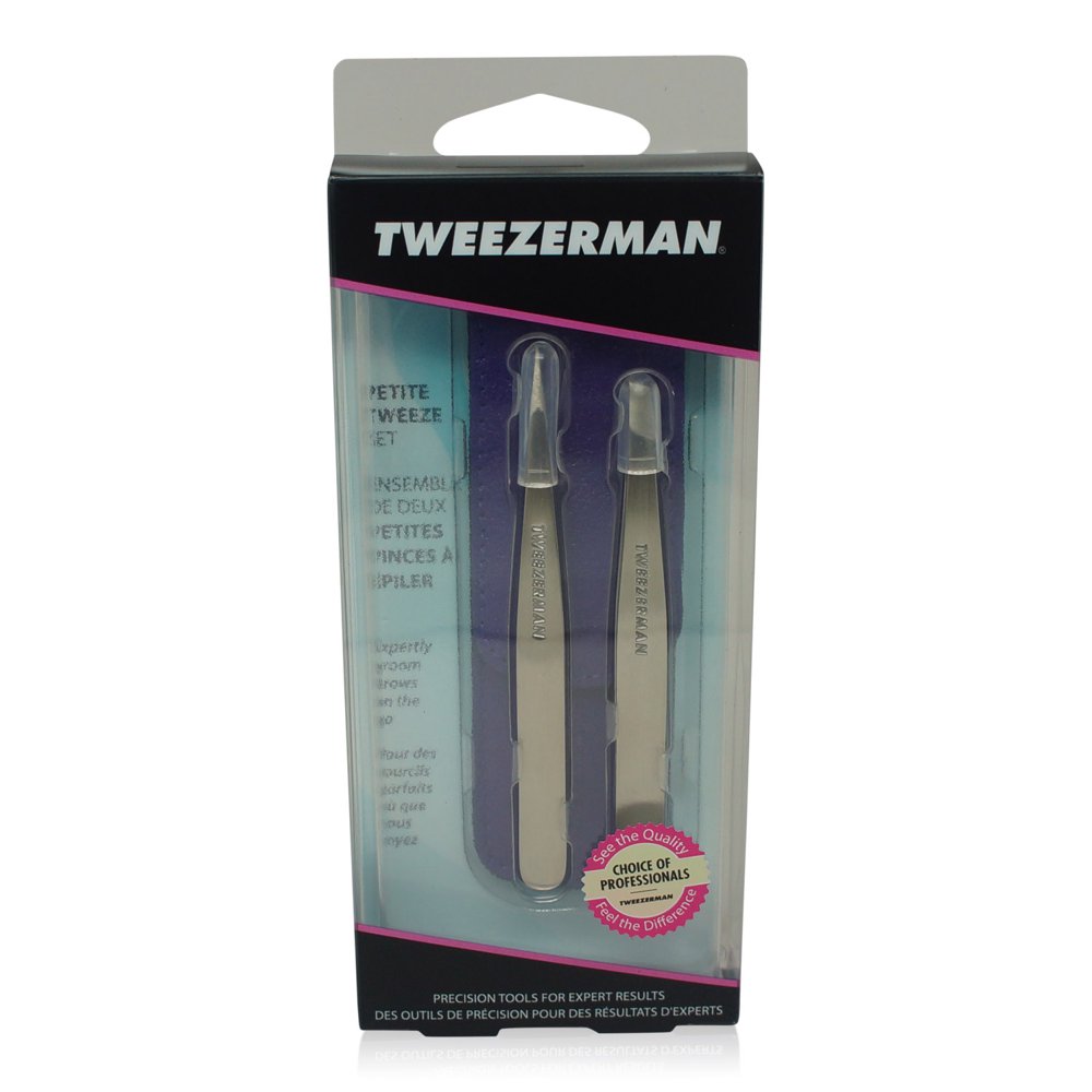 Tweezerman Tweezerman Petite Tweeze Set With Lavendar Case Walmart