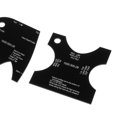 thumbnail image 3 of MERIGLARE 2 PCS Guitar Making Neck Mold Template Neck Shaping Reference Leveling Accessory 1935 000-28, 3 of 5