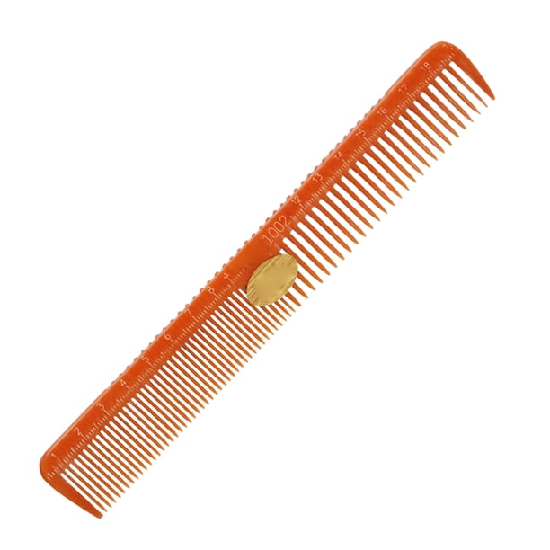 Professional Hair Cutting Comb with Measure Scale Fine Teeth Double