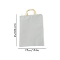 thumbnail image 3 of Bolso para portátil de tela Oxford para hombre y mujer, resistente al agua, maletín para ordenador de negocios, bolso bandolera vintage para el trabajo, viajes y universidad, compartimento acolchado, 3 of 6
