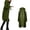 Army Green, variant on Smsaxvxz Women's Zip Up Hoodies Fall Fashion Solid Long Sleeve Sweatshirts Oversized Winter Cardigan Jacket Coat with Pocket Wine S