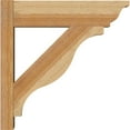 thumbnail image 3 of Ekena Millwork 6"W x 20"D x 20"H Funston Rough Sawn Traditional Outlooker, Western Red Cedar, 3 of 4