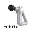 thumbnail image 1 of Eléctrico 12 engranajes Fascia Massager Pantalla digital Recargable Recargable Sin resbalón Relajación Cuello Aptitud Dispositivo con 8 cabezas Plata seitruly CE001391-03B, 1 of 7