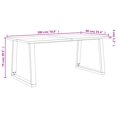 thumbnail image 4 of vidaXL Dining Table with Live Edge 180x90x75 cm Solid Wood Acacia, 4 of 5