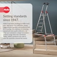 thumbnail image 6 of Hailo TP2 Plus Adjustable Work Platform, Aluminum, Foldable, 6 Feet, 6 of 12