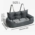thumbnail image 2 of Cozy Dog Car Seat Bed - Anti-Slip Travel Cushion Pillow for Small to Large Dogs (Medium/Large Breeds), Detachable & Machine Washable, Durable Polyester, Perfect for Pets on the Go, 2 of 7