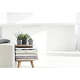 thumbnail image 3 of Ecopots Amsterdam Mini Durable Modern Round Recycled Based Composite Flower Pot Planter, Grey, 4", 3 of 4