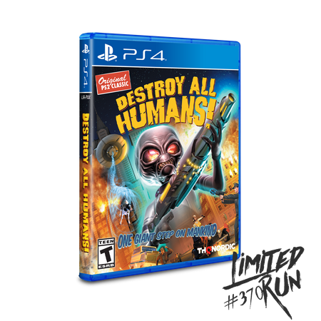 Destroy All Humans PS2 Classic (Limited Run #370) PlayStation 4
