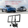 thumbnail image 2 of Shengyu Front License Plate Holder License Plate Holder Holder Removable License Plate Holder For Model 3 Y Durable Model3/Y Silver Lock, 2 of 6