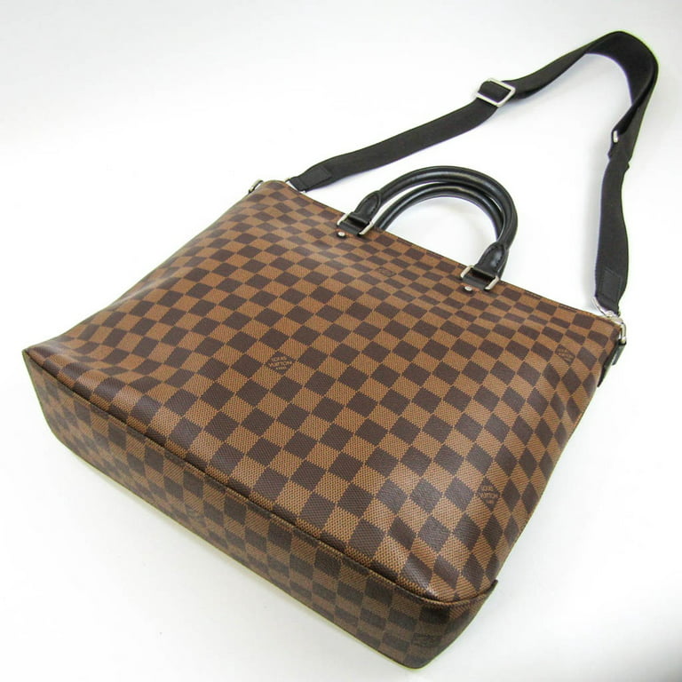 Authenticated Used Louis Vuitton Damier Jake Tote N41559 Men,Women Tote Bag  Ebene 