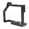 thumbnail image 3 of Loewten Aluminium Alloy 1/4'' Screw Multiple Holes Camera Cage Rig For GH4/5, Cold Shoe Camera Cage, Metal Camera Cage, 3 of 8