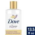 Dove Love Your Silver Grays Purple Shampoo with Biotin Complex All Hair Types, 13.5 fl