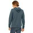 thumbnail image 2 of Bella Canvas 3719 Unisex Poly-Cotton Fleece Pullover Hoodie, S, Heather Slate, 2 of 3
