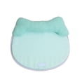 thumbnail image 2 of Cififendec Summer Cooling Pet Bed Mat, 23.62"×20.47", Breathable Ice Silk Cat and Dog Cushion, Non-Slip Neck Support Pillow Pad for Small to Medium Pets(Green), 2 of 5