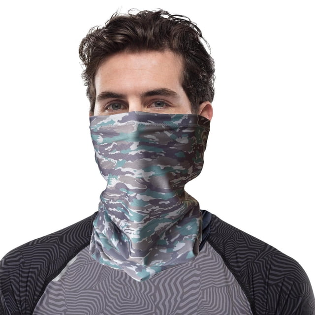 Bandana de ciclismo Macarena Gris camuflaje para exteriores