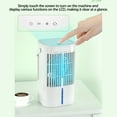 thumbnail image 4 of Easter Decorations Kokovifyves Large Spray Aircooler Screen Display Large Airvolume Desktop Cold Fan Portable Electric Fan with Colorful Lights, 4 of 9