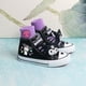 thumbnail image 1 of Kuromi zapatos para niños dibujos animados lindo 2025 zapatos de lona de alta calidad estudiante de padres e hijos princesa niños de mediana edad niñas de escuela primaria, 1 of 4