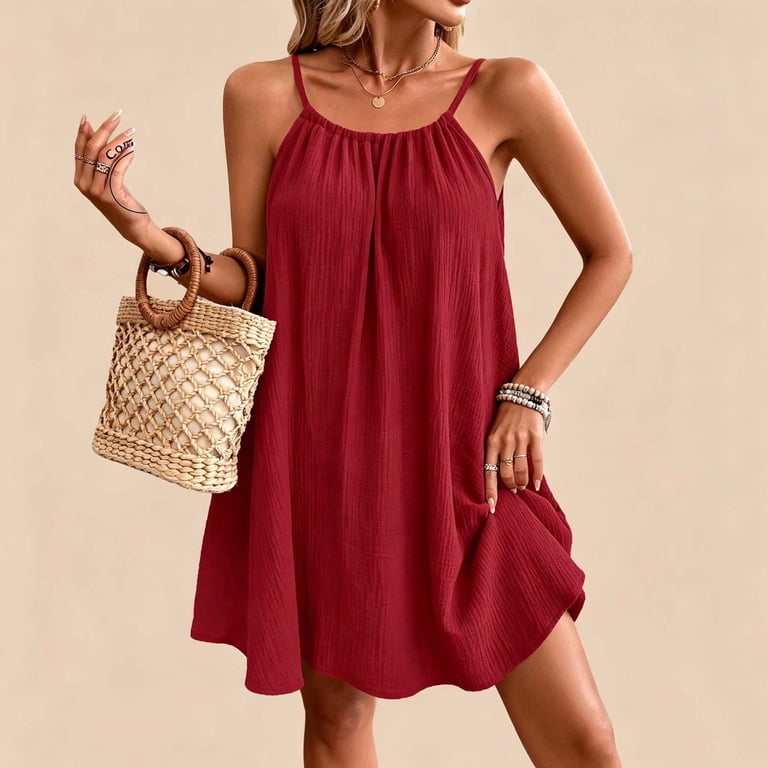 red flowy mini dress Rue Mini Dress - Red | Luxury Mini Dress