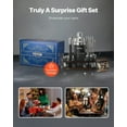 thumbnail image 6 of 23-Piece Mixology Kit, Stainless Steel Cocktail Shaker Set & Bar Tools - Silver, 6 of 11