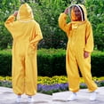 thumbnail image 4 of Yuarrent Traje de apicultor de ropa de apicultura de cuerpo completo de algodón ligero y portátil amarillo Jardín y Patio amarillo l, 4 of 6