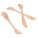 thumbnail image 3 of Juego de vajilla de madera de 3 uds, cuchara, tenedor, utensilios reutilizables hechos a mano, cuchara de sopa portátil para cocina, Picnic, Hotel, 3 of 8