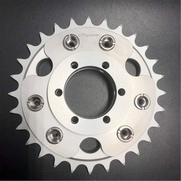 CDHpower Disc Brake Rotor Adapter and 28T Sprocket for Gas Motorized Bicycle 48cc/66cc/80cc/100cc