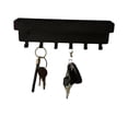 thumbnail image 4 of Advancent Práctico estante de gancho multifuncional estable colgador de llaves estante decorativo fuerte almacenamiento de artículos diversos entrada Almacenamiento y organización del hogar Negro Advancent HA081585-01, 4 of 6