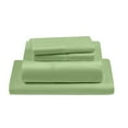 thumbnail image 2 of PRATYUX Split Head Queen Sheet Set - 1000-Thread Count 100% Egyptian Cotton - 4-PC Set - 15" Deep Pockets - 34" Split, Sage Solid, 2 of 7