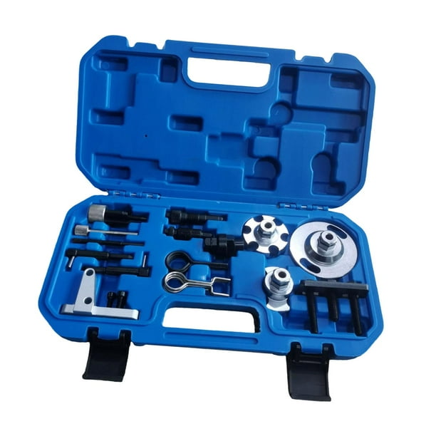 Kit de herramientas de sincronización de motor diésel con estuche de transporte, robusto, para mantenimiento automotriz (2.7D 3.0D )