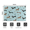 thumbnail image 5 of Dachshund Footprint Bone Door Rugs,Washable Non Slip Door Mats Indoor,Decorative Door Mats,Entry Mat Indoor for Entrance,Bedroom,Kitchen,Bathroom,16"x24", 5 of 6