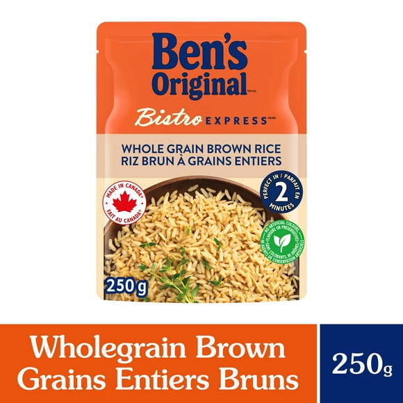 BEN'S ORIGINAL BISTRO EXPRESS Whole Grain Brown Rice Side Dish, 250g Pouch