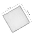 thumbnail image 2 of OULII Outdoor Stainless Steel Fire Pit Mesh for Camping Bonfire and Barbecue Use, 2 of 6