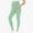 Green, variant on Pitauce Maternity Workout Yoga Leggings Soft Stretchy Pregnancy Leggings Over The Belly Full Length Activewear